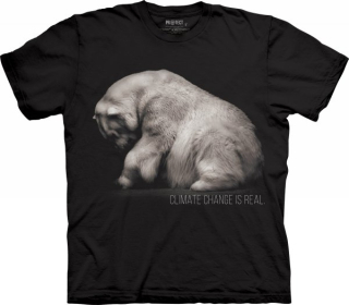 Tričko 3D potisk - Polar Bear Climate Protect, lední medvěd - The Mountain