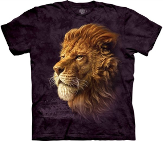 Tričko 3D potisk - King of the Savanna, lev, lví král - The Mountain