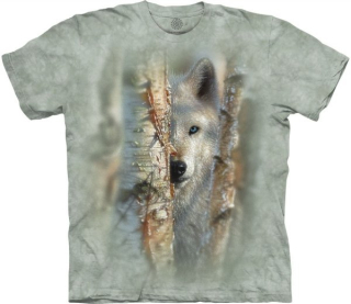 Tričko 3D potisk - Focused Wolf, vlk - The Mountain