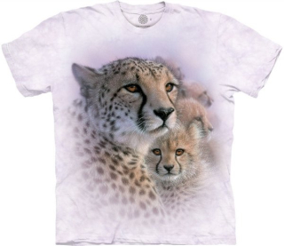 Tričko 3D potisk - Mother's Love, leopard - The Mountain