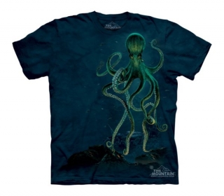 Tričko 3D potisk - Octopus, chobotnice - The Mountain / děti