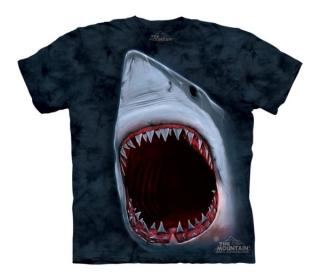 Tričko 3D potisk - Shark Bite, žralok - The Mountain / děti