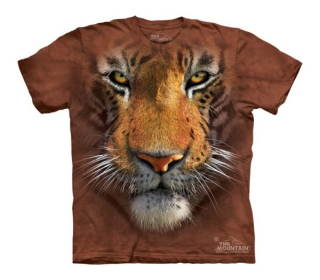 Tričko 3D potisk - Tiger Face, tygr - The Mountain / děti