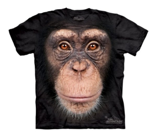 Tričko 3D potisk - Chimp Face, opice - The Mountain / děti