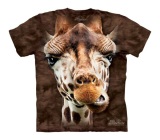 Tričko 3D potisk - Giraffe, žirafa - The Mountain / děti