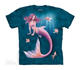 Tričko 3D potisk - Mermaid, mořská siréna - The Mountain / děti