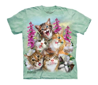Tričko 3D potisk - Kittens Selfie, malé kočky - The Mountain / děti