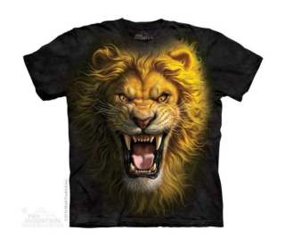 Tričko 3D potisk - Asian Lion, lví král, lev - The Mountain / děti