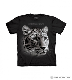 Tričko 3D potisk - Leopard Extinction Protect - The Mountain / děti