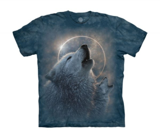 Tričko 3D potisk - Wolf Eclipse, vlk - The Mountain / děti