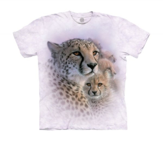 Tričko 3D potisk - Mother's Love, leopardie - The Mountain / děti