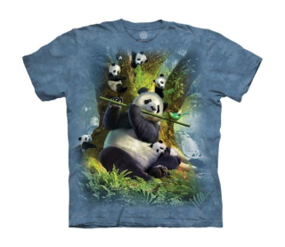 Tričko 3D potisk - Pan Da Bear, panda medvěd - The Mountain / děti
