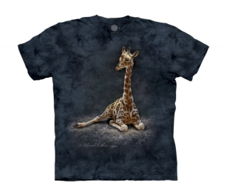 Tričko 3D potisk - Giraffe Calf, žirafa - The Mountain / děti
