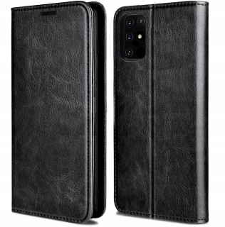 Samsung Galaxy A21s, magnetické pouzdro, obal, kryt SKIN, 100% kůže
