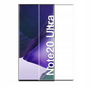 Samsung Note 20 Ultra, zakřivené ochranné sklo 5D Full Glue na celý displej
