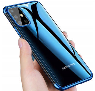 Samsung Galaxy M31s, kryt pouzdro obal VES na mobil, lesklý rámeček