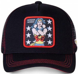 Wonder Woman Black DC - Kšiltovka, víčko - CAPSLAB Francie