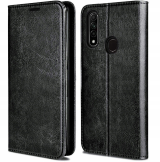 Huawei P Smart 2021, magnetické pouzdro, obal, kryt SKIN, 100% kůže