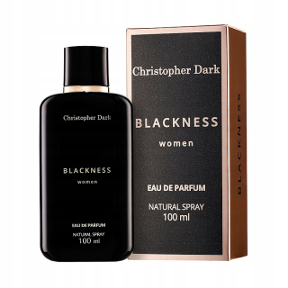 Blackness for woman, parfém 100ml Christopher Dark