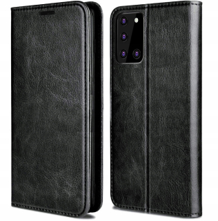 Samsung Galaxy A31, magnetické pouzdro, obal, kryt SKIN, 100% kůže
