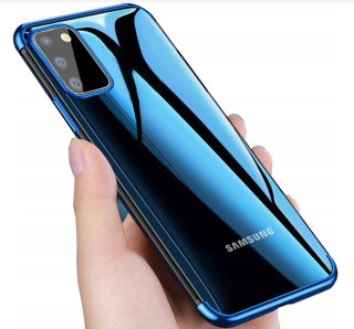 Samsung Galaxy A02s / A03s, kryt pouzdro obal VES na mobil, lesklý rámeček