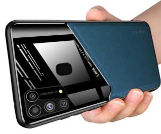 Samsung Galaxy M21, kryt pouzdro magnetické GENEROUS, eko kůže