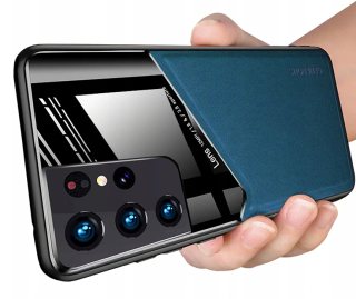 Samsung Galaxy S21 Ultra, kryt pouzdro magnetické GENEROUS, eko kůže