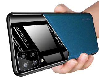 Samsung Galaxy A12, kryt pouzdro magnetické GENEROUS, eko kůže