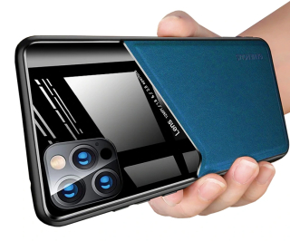 Iphone 12 Pro, kryt pouzdro magnetické GENEROUS, eko kůže