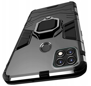Realmi 7i, Global obal pouzdro na mobil kryt obrněný Holder 3w1 ring
