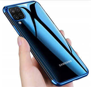 Samsung Galaxy A12 / M12, kryt pouzdro obal VES na mobil, lesklý rámeček