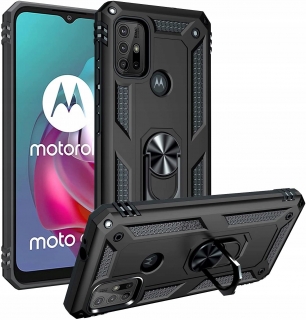 Motorola Moto G10 / G20 / G30 obal pouzdro na mobil kryt obrněný Holder 3w1 ring