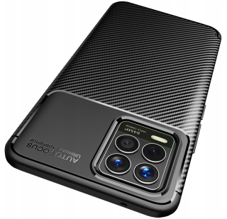 Realme 8, 5G kryt obal obrněný carbon FX