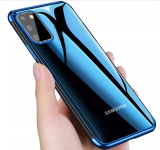 Samsung Galaxy M52, 5G kryt pouzdro obal VES na mobil, lesklý rámeček