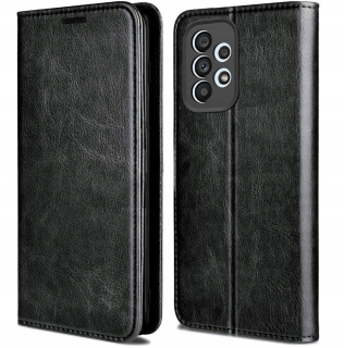 Samsung Galaxy A13, 4G magnetické pouzdro, obal, kryt SKIN, 100% kůže
