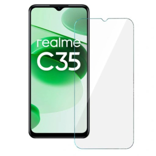 Realme C35, ochranné tvrzené sklo obyčejné