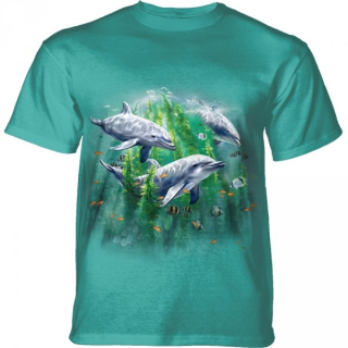 Tričko 3D potisk - Dolphin Kelp Bed, delfíny - The Mountain