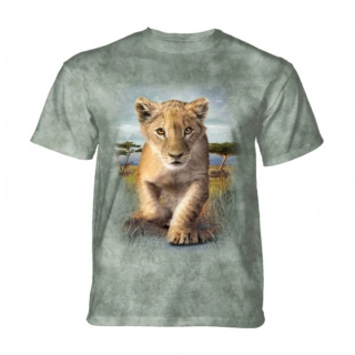 Tričko 3D potisk - Lion Cub, malé lvíče - The Mountain / děti