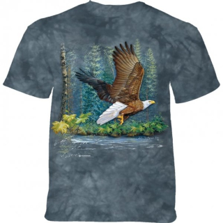 Tričko 3D potisk - River Eagle, orel - The Mountain