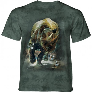 Tričko 3D potisk - Rhino Rampage, nosorožec - The Mountain