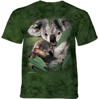 Tričko 3D potisk - Motherhood Koala, Medvídek - The Mountain