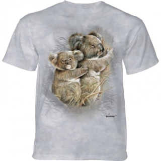 Tričko 3D potisk - Koalas, medvídci koala - The Mountain