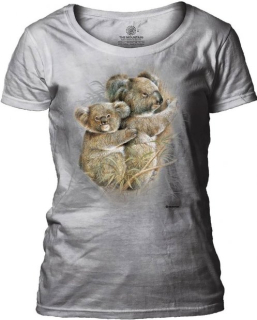 Tričko 3D potisk - Koalas, medvídci koala - The Mountain / pro ženy