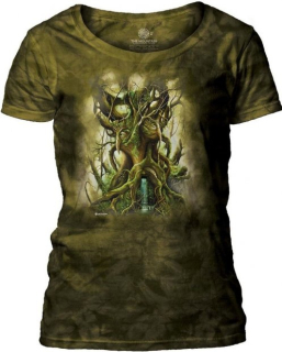 Tričko 3D potisk - Enchanted Woods, Magický strom - The Mountain / pro ženy