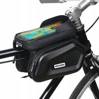 Vodotěsná taška na kolo s pouzdrem na telefon, držák telefonu peněženka nylon 3L