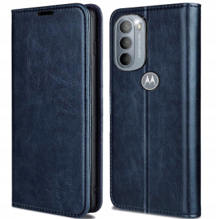 Motorola Moto G31 / G41, magnetické pouzdro, obal, kryt SKIN, 100% kůže