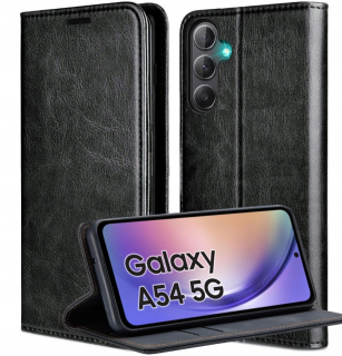 Samsung Galaxy A54, 5G magnetické pouzdro, obal, kryt SKIN, 100% kůže