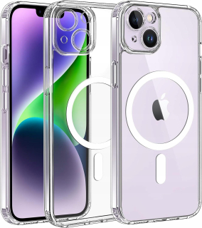 Iphone 13, kryt pouzdro Apple obal silikonový MAGSAFE CASE bezbarvý