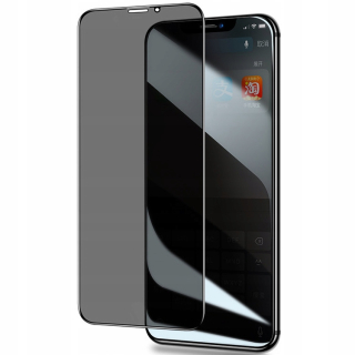 Iphone 11 / XR, ochranné sklo 3D / 5D  ANTI SPY na celý displej, full glue