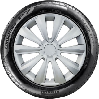 AUDI 15'' kompatibilní s modely, poklice na kola 4ks (sad) DELTA
